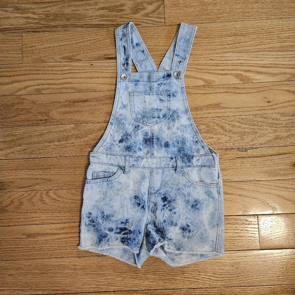The Children's Place Girls Tie Dye Overalls Set of 2 - Picture 4 of 7